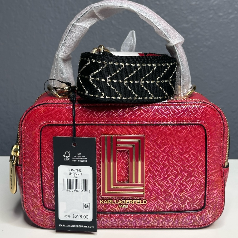 Karl Lagerfeld camera bag